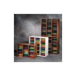  Premium Literature Organizer, Adjustable Shelves, 24 