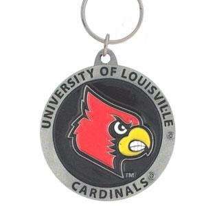  College Team Logo Key Ring   Louisville Cardinals 