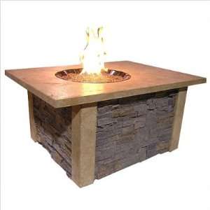  Bundle 08 Sierra Firepit with Ledgestone and Supercast Top 