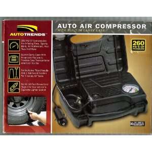  Auto Air Compressor with Carrying Case Automotive