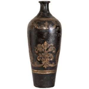  Uttermost Mela Hand Painted Tall Vase