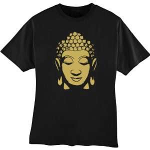  Buddha Peace Buddhism Meditation (Gold) T Shirt X Large by 