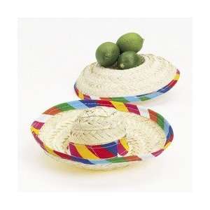  Mini Tabletop Sombreros Mexican Hats (12) Toys & Games