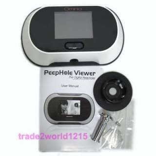LCD Digital Door Peephole Viewer 150 degrees Cam  