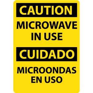  SIGNS MICROWAVE IN USE