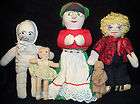 Vintage Handmade Doll Clothes Lot  