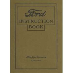    1927 FORD MODEL T FACTORY OWNERS INSTRUCTION BOOK FORD Books