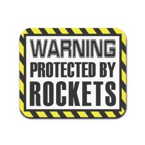   Protected By Rockets Mousepad Mouse Pad