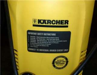 KARCHER 79C2 PRESSURE POWER WASHER SPRAYER ELECTRIC USED AS IS  