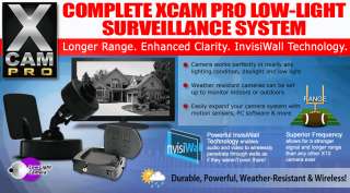    X10 XCam PRO Wireless Daylight/Low Light Camera (XX32A) + VR47A