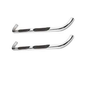 Toyota 4Runner Side Step Bars / Nerf Bars   Stainless Steel   Fits the 