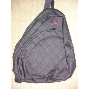 Nike Jumpman Black Sling Backpack 