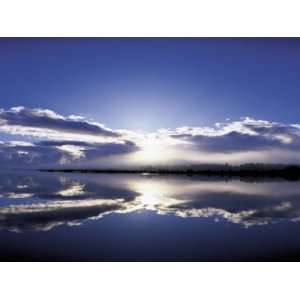 Clouds at Sunrise, Matapouri, Northland, NZ Premium Photographic 