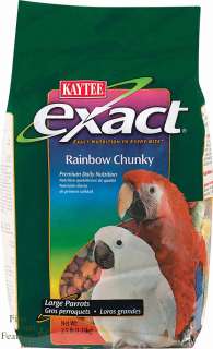 Kaytee Exact Rainbow Chunky Large Parrots (2 1/2 lb.)  
