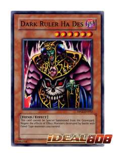 YUGIOH Dark Ruler Ha Des RP02 EN052 Ultra Rare Mint x 1  