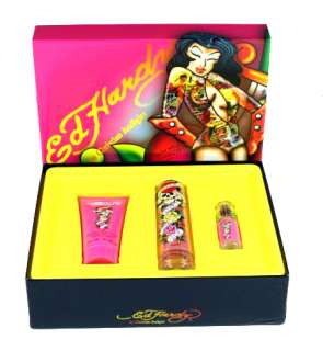Ed Hardy womens perfume 3 pc. gift set SPRAY Original  