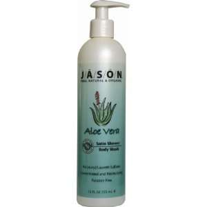  JASON Natural Cosmetics Aloe Vera Body Wash, 12 Ounces 