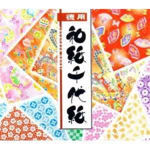  300s Japanese Chiyami origami Paper (3 inch square, one 