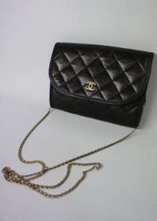   Black Lambskin Leather Small Pouch Bag SALE  PRICE  