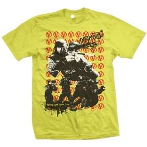  Virtue Paintball Infamous T Shirt Yellow   XLarge Sports 