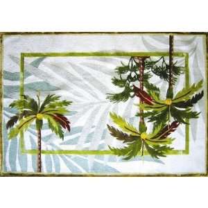  Palm Fronds Rug 39x58