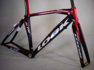 NEW 2010 LOOK 596 AERO TRI FRAME SET ROAD FRAMESET I PACK COFIDIS 