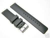 22mm Rubber Watch Band Strap fits Hamilton Swiss Army  