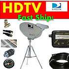Directv Slimline HDTV Portable Satellite Kit RV Tripod