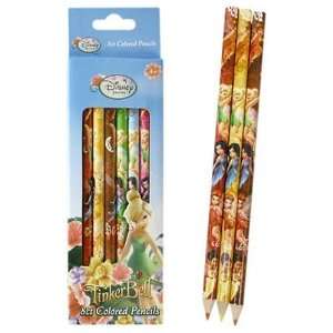  Tinkerbell Color Pencil, 8 Count Case Pack 48