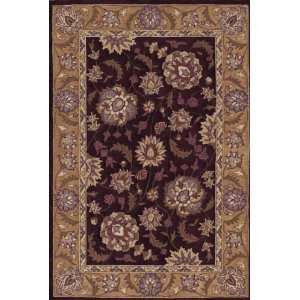 Traditional Area Rugs NEW PERSIAN Hand Tufted Oriental CARPET Eggplant 