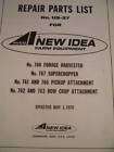 New Idea 760,761,762,763​,766,767 Harvester Parts Manual