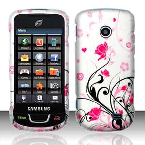 Phone Protect Cover Case FOR Samsung STRAIGHTTALK SGH T528G Vine Pink 