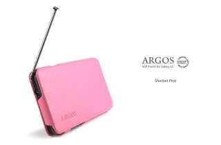 Samsung Galaxy S2(i9100) Leather Case Argos Pink #7733  