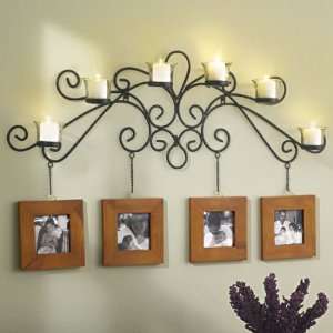  Wall Photo Collage Picture Frame Family & Friends Walnut 