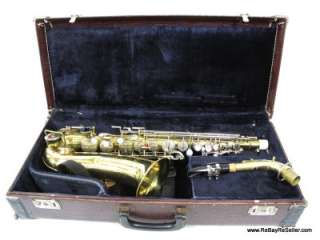 Buescher Aristocrat 63 65 Alto Saxophone Sax  