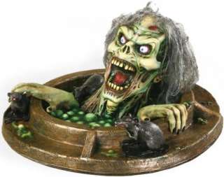 MANHOLE SEWER MONSTER GHOUL PROP HALLOWEEN DECORATION  