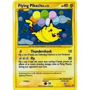   Rivals Single Card Flying Pikachu #113 Holo Rare [Toy] Toys & Games