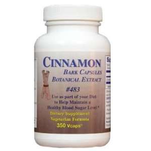 Cinnamon Bark Capsules, Help Maintain a Healthy Blood Sugar Levels 