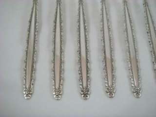 Oneida Silverplate Cocktail Seafood Forks Royal Lace 11  