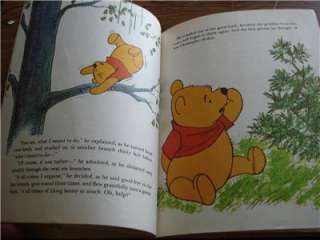 Disney WINNIE THE POOH Honey Tree Golden Book Late 60s  