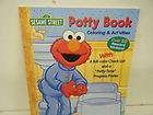 Sesame street potty book stickers chart poster coloring