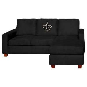 Home Team NFL New Orleans Saints Front Row Sofa  Sports 