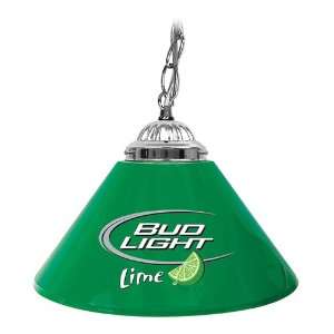 Bud Light Lime 14 Inch Single Shade Bar Lamp   Game Room Products By 