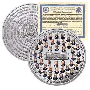  Official 44 Presidents Commemorative