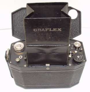 National Graflex Series II. Nice Cosmetics + Case.  