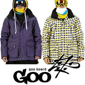 MEN GOO Ski/Snowboard 10k Waterproof JACKET JB803M 2color S~XL no5/6 