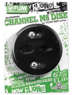 New Flow Channel Disk Burton Snowboards Bindings ICS Adapter Disc M6 