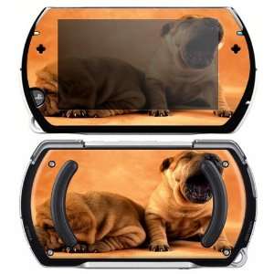  Sony PSP Go Skin Decal Sticker   Shar Pei Puppies 