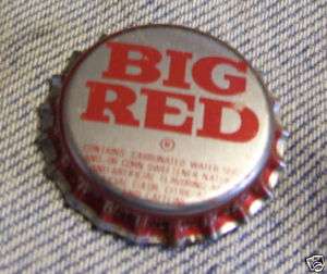 Lot of 10 Big Red soda pop caps new old stock  