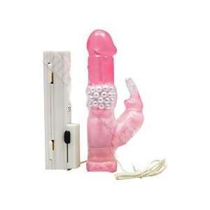  Pink Delight Rabbit Pearl Vibrator 